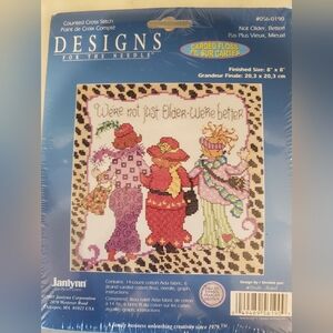 Jan Lynn Design Cross Stitch Kit Friends